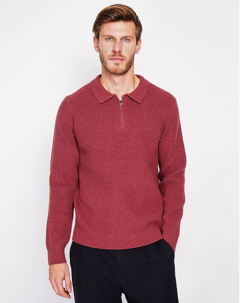 Pull Louis bordeaux