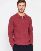 Pull Louis bordeaux