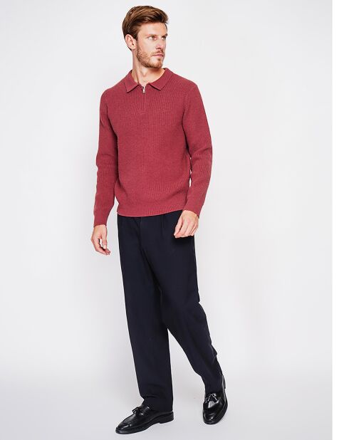 Pull Louis bordeaux