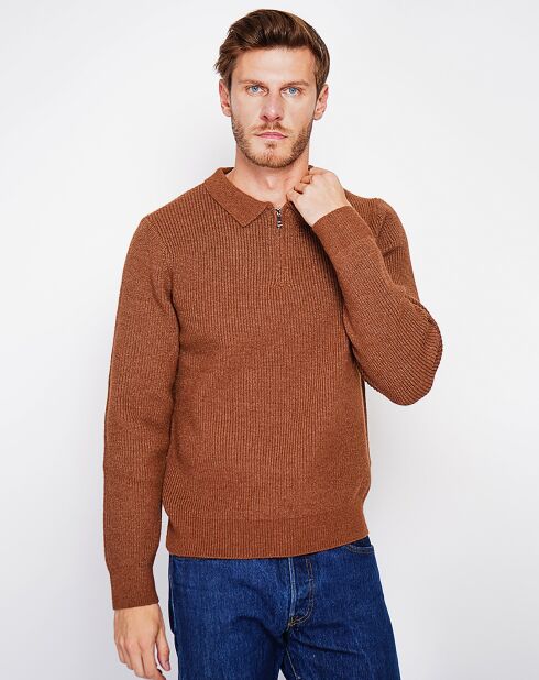 Pull Louis marron
