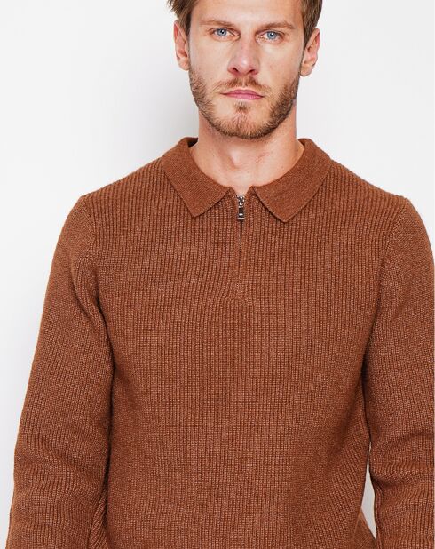 Pull Louis marron