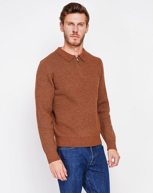 Pull Louis marron