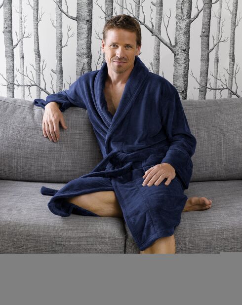 Peignoir Collection Gentle marine blue