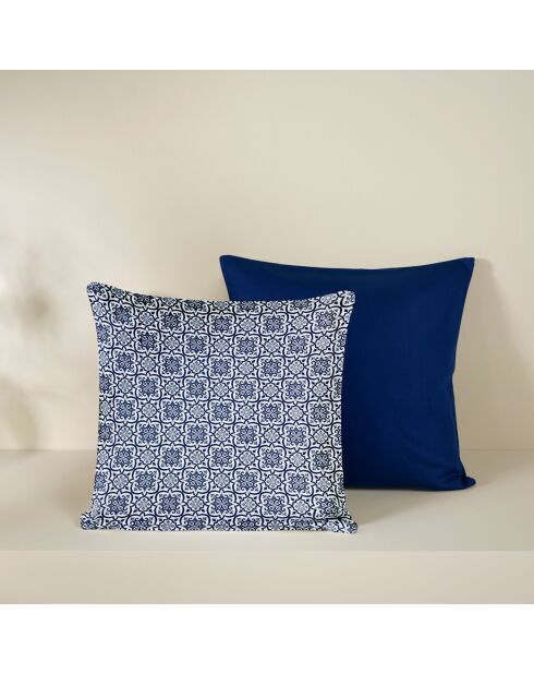 2 Housses de coussin en Satin de Coton Collection Colas deep depths