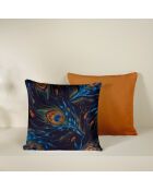 2 Housses de coussin en Satin de Coton Collection Colas thai curry