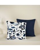 2 Housses de coussin en Satin de Coton Collection Colas mood indigo