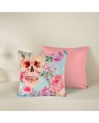 2 Housses de coussin en Satin de Coton Collection Colas blush