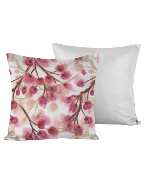 2 Housses de coussin en Satin de Coton Collection Colas blushy cheeks