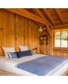 Petit coussin d'intérieur Hendaye bleu - 30x50 cm