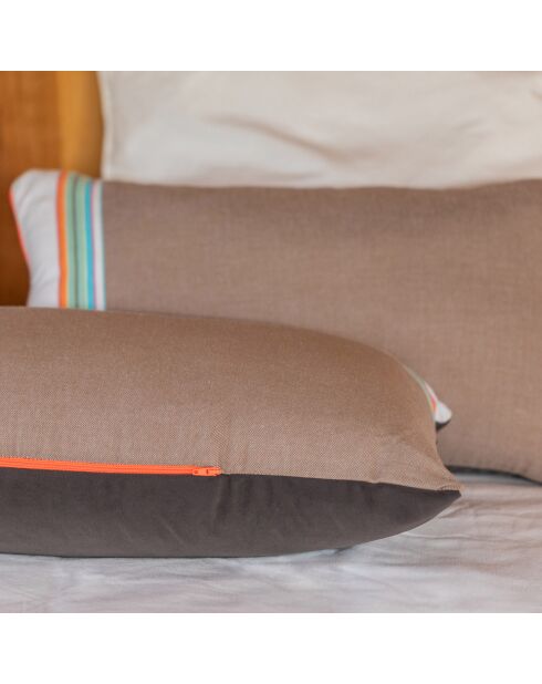 Grand coussin d'intérieur Nomad beige - 30x80 cm