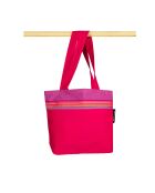 Petit sac de plage Grenadines fushia - 28x38x10 cm