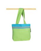 Petit sac de plage Bahamas vert - 28x38x10 cm