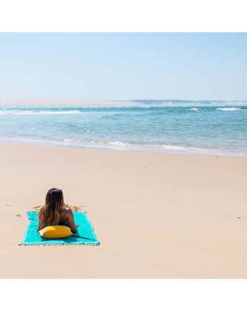 Coussin de plage Majorque jaune - 26x40 cm