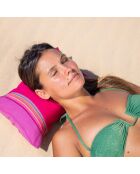 Coussin de plage Grenadines fushia - 26x40 cm