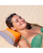 Coussin de plage Hawaï orange - 26x40 cm