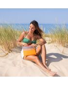 Pochette de plage Hawaï orange - 28x21 cm