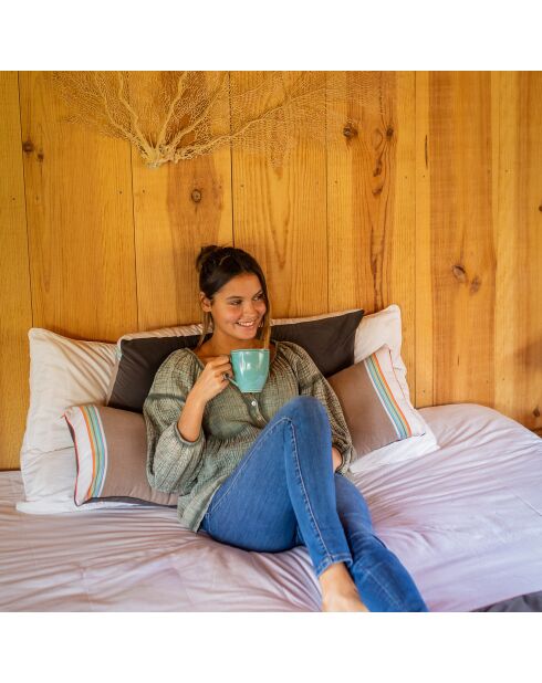 Petit coussin d'intérieur Nomad beige - 30x50 cm