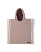 Poncho da spiaggia per bambini Nomad beige