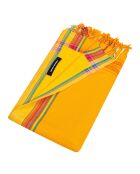 Kikoy-serviette Majorque jaune - 165x95 cm