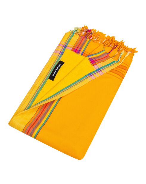 Kikoy-serviette Majorque jaune - 165x95 cm