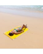 Kikoy-serviette Majorque jaune - 165x95 cm