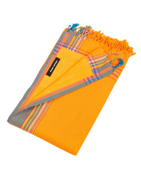 Kikoy-serviette Hawaï orange - 165x95 cm