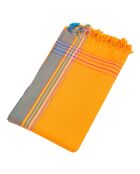 Kikoy-serviette Hawaï orange - 165x95 cm