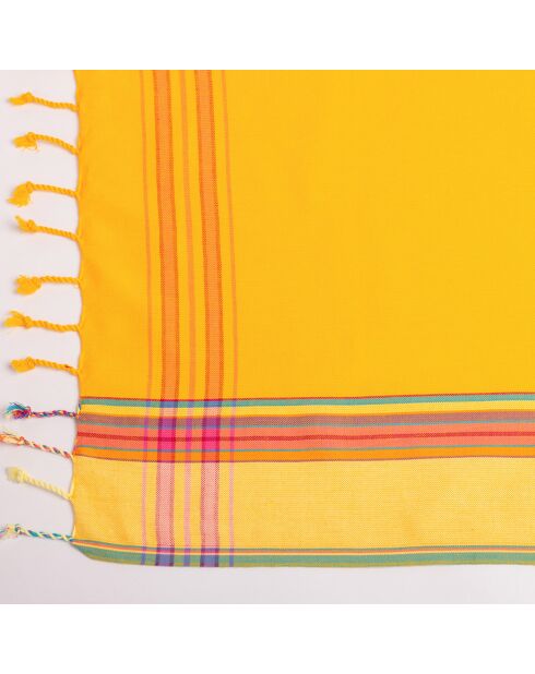 Kikoi pareo Majorque jaune - 165x100 cm