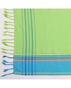 Kikoi pareo Bahamas vert - 165x100 cm