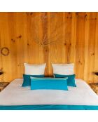 Grand coussin d'intérieur Maurice vert - 30x80 cm