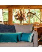 Grand coussin d'intérieur Maurice vert - 30x80 cm