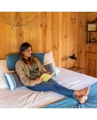 Grande cuscino interno Diamant gris - 30x80 cm