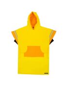 Poncho da spiaggia per adulti giallo Barthélémy - 105x68 cm