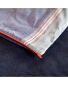 Edredon Coton & Velours Hendaye bleu - 200x97 cm