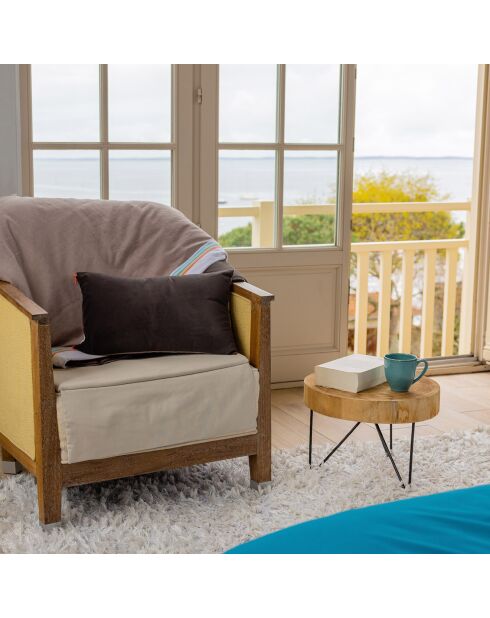 Edredon Coton & Velours Nomad beige - 200x97 cm