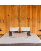 Edredon Coton & Velours Nomad beige - 200x97 cm