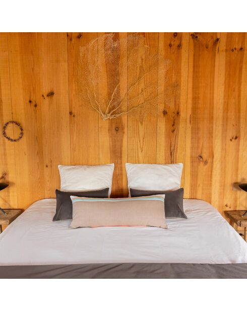 Edredon Coton & Velours Nomad beige - 200x97 cm