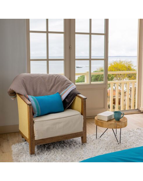 Edredon Coton & Velours Nomad beige - 200x97 cm