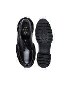 Derbies à Lacets en Cuir de Veau noires