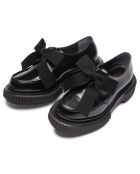 Derbies à Noeud en Cuir de Veau noires