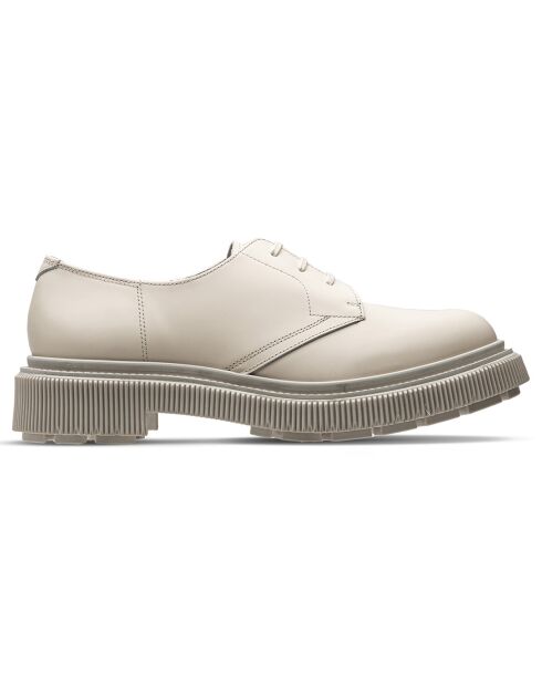 Derbies en Cuir de Veau blanches