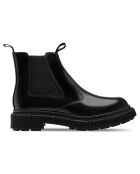 Bottines Chelsea en Cuir de Veau noires