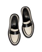 Mocassins en Cuir de Veau ivoire