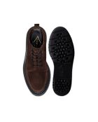 Bottines marron foncé