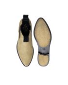 Bottines Chelsea en Cuir sable