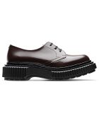 Derbies en Cuir de Veau marron foncé