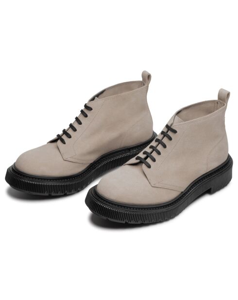 Bottines Basses beiges