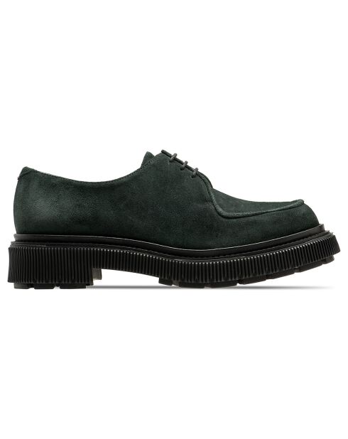 Derbies à Lacets vert bouteille