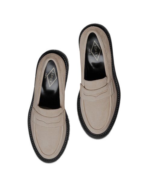 Mocassins beiges