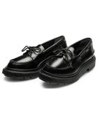 Derbies Bateau en Cuir de Veau noires